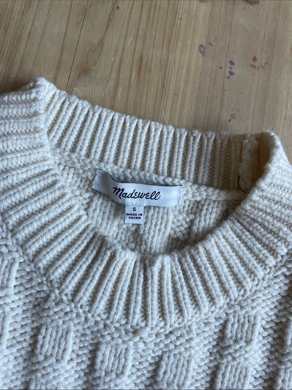 Madewell soft cream